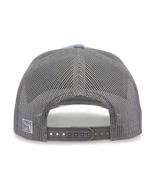 The Game GB452E Everyday Trucker Cap #color_Heather Light Blue