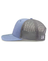 The Game GB452E Everyday Trucker Cap #color_Heather Light Blue