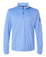 Adidas A401 Lightweight Quarter-Zip Pullover #color_Blue Fusion
