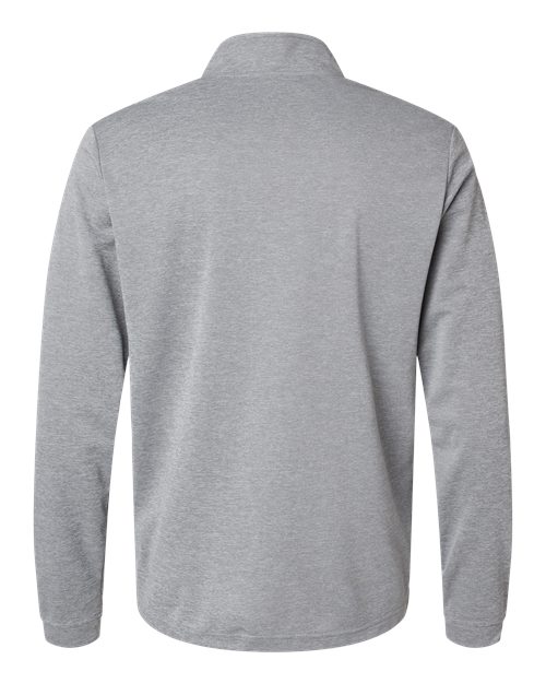 Adidas A401 Lightweight Quarter-Zip Pullover #color_Grey Three Melange