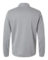 Adidas A401 Lightweight Quarter-Zip Pullover #color_Grey Three Melange