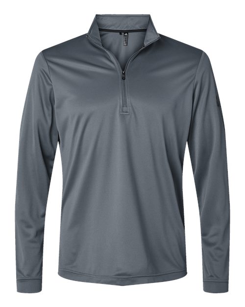 Adidas A401 Lightweight Quarter-Zip Pullover #color_Onix