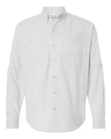 Paragon 702 Kitty Hawk Performance Long Sleeve Fishing Shirt #color_Aluminum