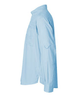 Paragon 702 Kitty Hawk Performance Long Sleeve Fishing Shirt #color_Blue Mist