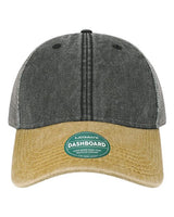 LEGACY DTA Dashboard Trucker Cap #color_Black/ Camel/ Grey