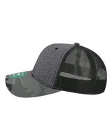 LEGACY MPS Mid-Pro Snapback Trucker Cap #color_Black/ Camo
