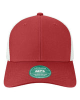 LEGACY MPS Mid-Pro Snapback Trucker Cap #color_Cardinal/ White