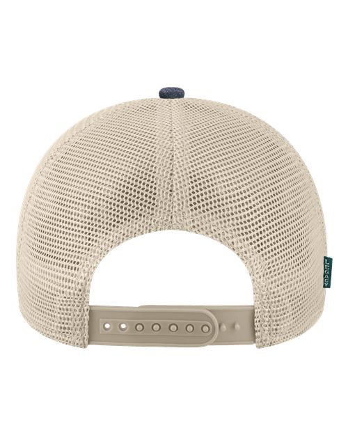 LEGACY MPS Mid-Pro Snapback Trucker Cap #color_Melange Navy/ Bronze/ Stone