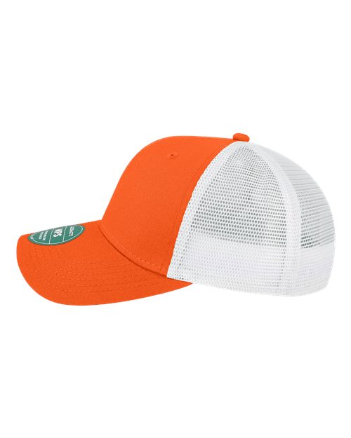 LEGACY MPS Mid-Pro Snapback Trucker Cap #color_Orange/ White