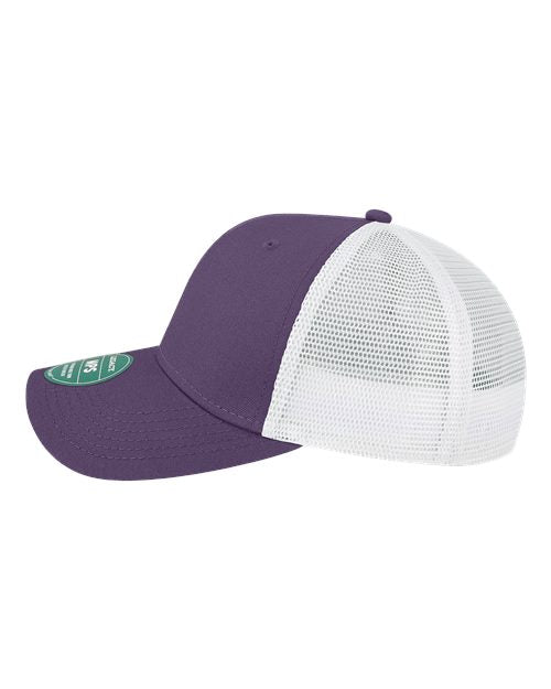 LEGACY MPS Mid-Pro Snapback Trucker Cap #color_Purple/ White
