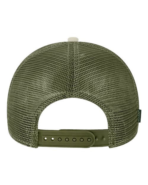 LEGACY MPS Mid-Pro Snapback Trucker Cap #color_Stone/ Bronze/ Light Olive Green