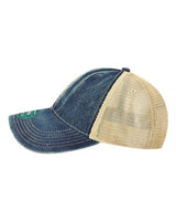 LEGACY OFA Old Favorite Trucker Cap #color_Blue Denim/ Khaki