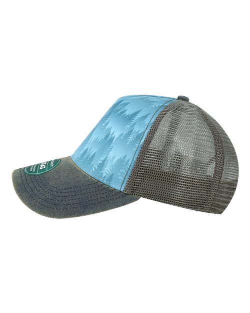 LEGACY OFAFP Old Favorite Five-Panel Trucker Cap #color_Blue Pines