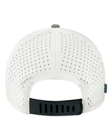 LEGACY REMPA Reclaim Mid-Pro Adjustable Cap #color_Eco Dark Grey/ White