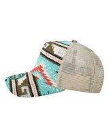 LEGACY ROADIE Five-Panel Trucker Cap #color_Aztec