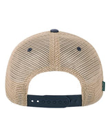 LEGACY OFAY Youth Old Favorite Trucker Cap #color_Navy/ Khaki