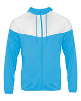 Badger 7722 Spirit Outer-Core Jacket #color_Columbia Blue/ White