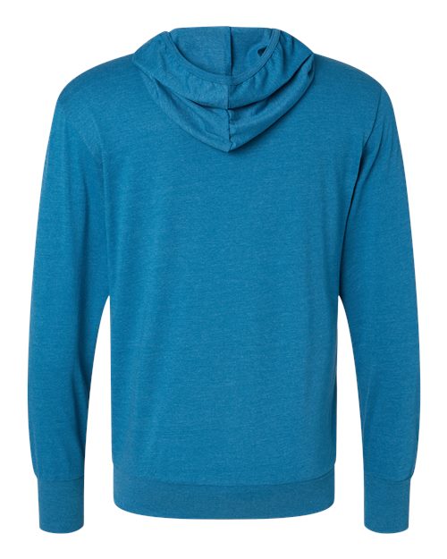 Kastlfel 4022 RecycledSoft Hooded Long Sleeve T-Shirt #color_Breaker Blue