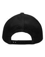 Sportsman SP1550 Modern Five-Panel Trucker Fit Cap #color_Charcoal/ Black