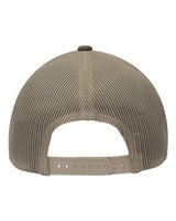 Sportsman SP1550 Modern Five-Panel Trucker Fit Cap #color_Dark Olive Green/ Khaki