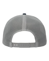Sportsman SP1650 Modern Six-Panel Trucker Fit Cap #color_Navy/ Grey