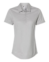 Adidas A592 Women's Space Dyed Polo #color_Grey One Heather