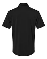 Adidas A595 Button Down Short Sleeve Shirt #color_Black