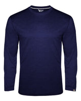 Badger 1001 FitFlex Performance Long Sleeve T-Shirt #color_Navy