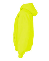 Badger 1254 Hooded Sweatshirt #color_Safety Yellow