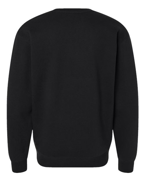 Independent Trading Co. IND3000 Heavyweight Crewneck Sweatshirt #color_Black