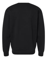Independent Trading Co. IND3000 Heavyweight Crewneck Sweatshirt #color_Black