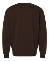 Independent Trading Co. IND3000 Heavyweight Crewneck Sweatshirt #color_Brown