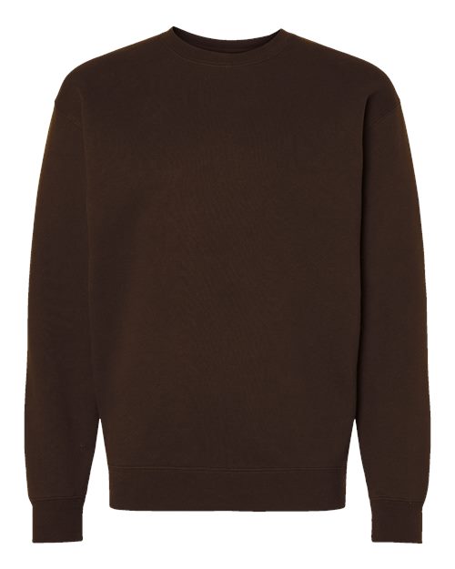 Independent Trading Co. IND3000 Heavyweight Crewneck Sweatshirt #color_Brown