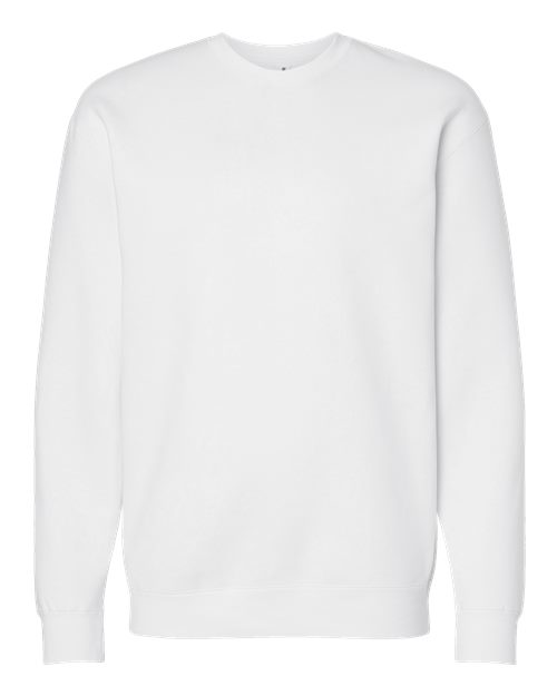 Independent Trading Co. IND3000 Heavyweight Crewneck Sweatshirt #color_White