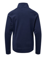 Adidas A4001 Youth Quarter-Zip Pullover #color_Collegiate Navy