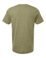 Tultex 602CVC Combed CVC T-Shirt #color_Heather Olive Green