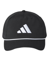 Adidas A3001S Sustainable Five-Panel Tour Cap #color_Black