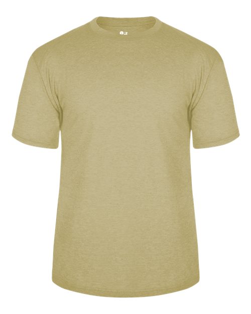 Badger 4940 Triblend Performance T-Shirt #color_Vegas Gold Heather