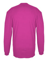 Badger 4944 Triblend Performance Long Sleeve T-Shirt #color_Hot Pink Heather