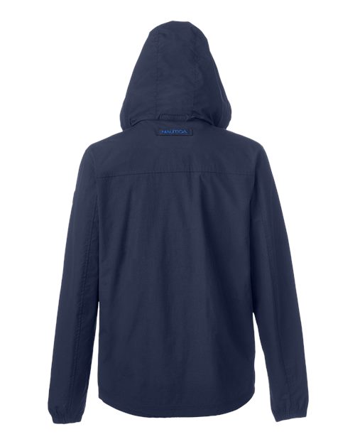 Nautica N17182 Men's Voyage Raincoat #color_NAUTICA NAVY