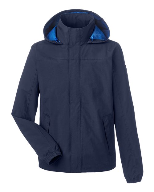 Nautica N17182 Men's Voyage Raincoat #color_NAUTICA NAVY
