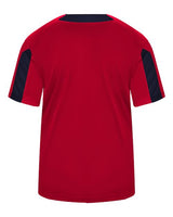 Alleson Athletic 7976 Striker Placket #color_Red/ Navy
