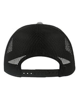 Atlantis Headwear RAPPER Sustainable Canvas Cap #color_Grey/ Black