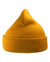 ""Atlantis Headwear WIND Sustainable 12" Knit" #color_Mustard Yellow"