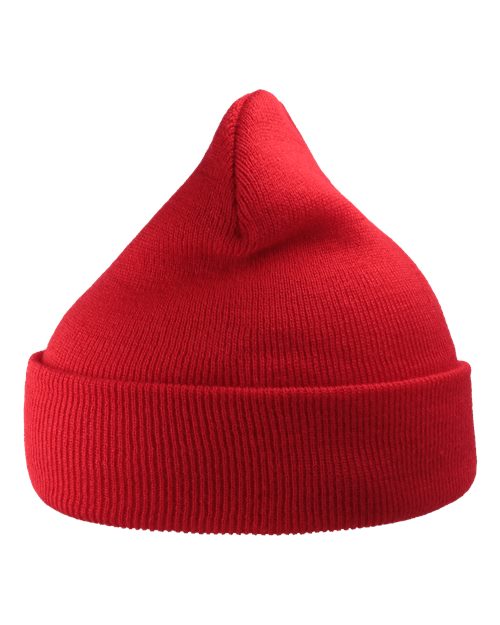 ""Atlantis Headwear WIND Sustainable 12" Knit" #color_Red"