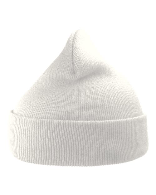 ""Atlantis Headwear WIND Sustainable 12" Knit" #color_White"