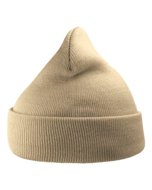 ""Atlantis Headwear WIND Sustainable 12" Knit" #color_Beige"