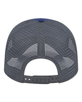 CAP AMERICA x800 X-tra Value Polyester Trucker Cap #color_Royal/ Charcoal
