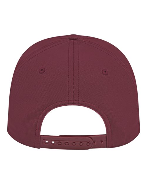 CAP AMERICA i7256 Athletic Rope Cap #color_Merlot/ White