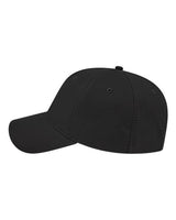 CAP AMERICA i7023 Structured Active Wear Cap #color_Black